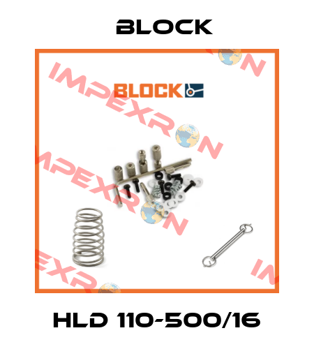 HLD 110-500/16 Block