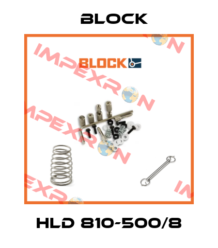 HLD 810-500/8 Block