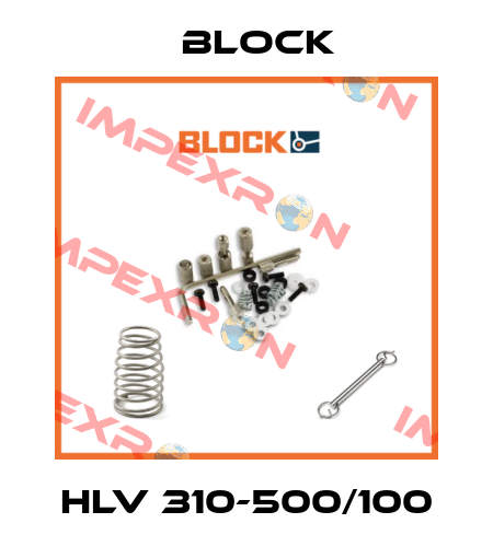 HLV 310-500/100 Block