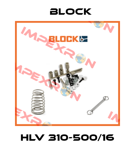 HLV 310-500/16 Block