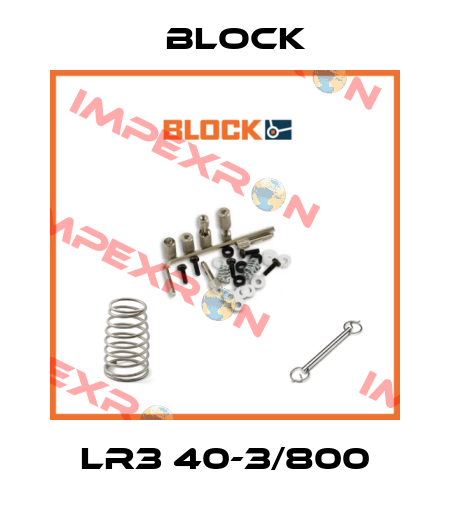 LR3 40-3/800 Block