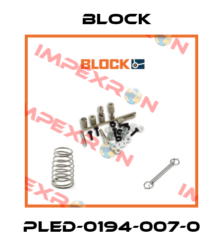 PLED-0194-007-0 Block