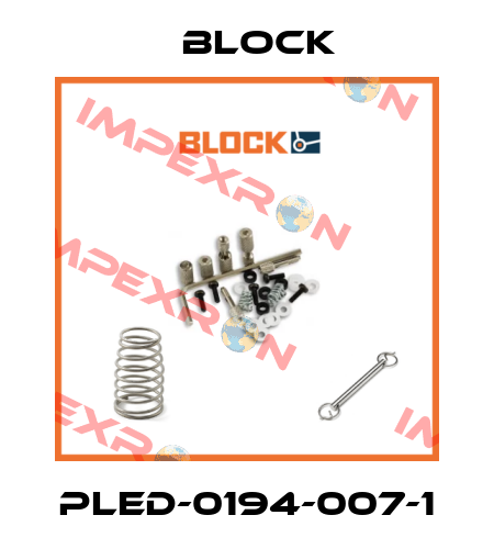 PLED-0194-007-1 Block