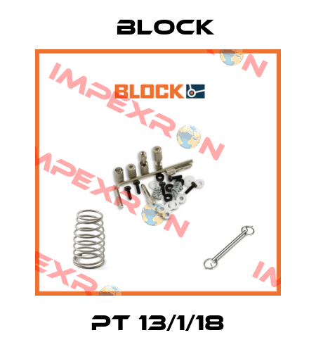 PT 13/1/18 Block