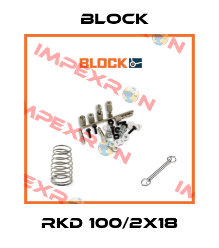 RKD 100/2x18 Block