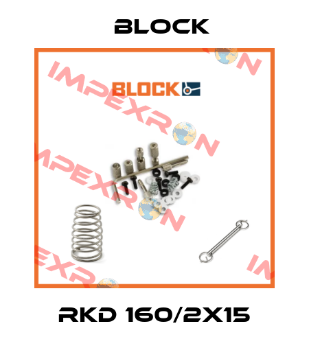 RKD 160/2x15 Block