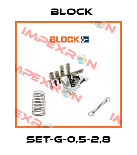 SET-G-0,5-2,8 Block