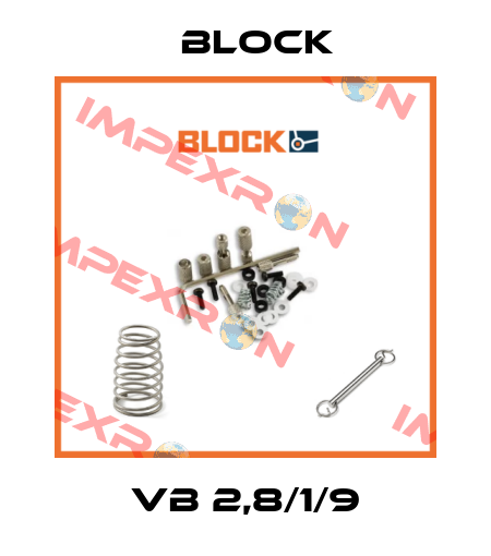 VB 2,8/1/9 Block