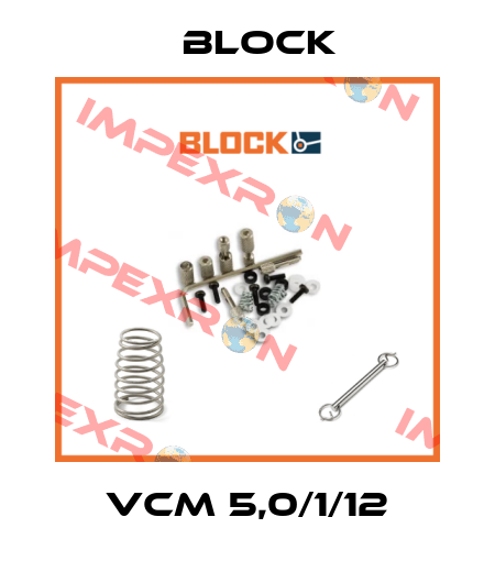 VCM 5,0/1/12 Block