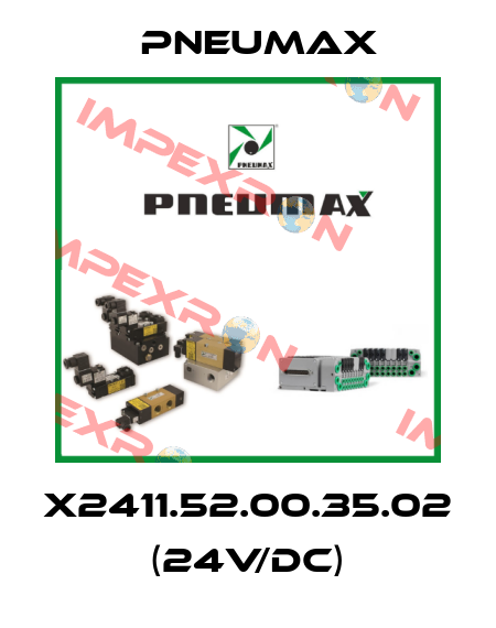 X2411.52.00.35.02 (24V/DC) Pneumax