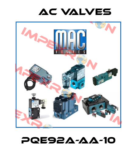 PQE92A-AA-10 МAC Valves