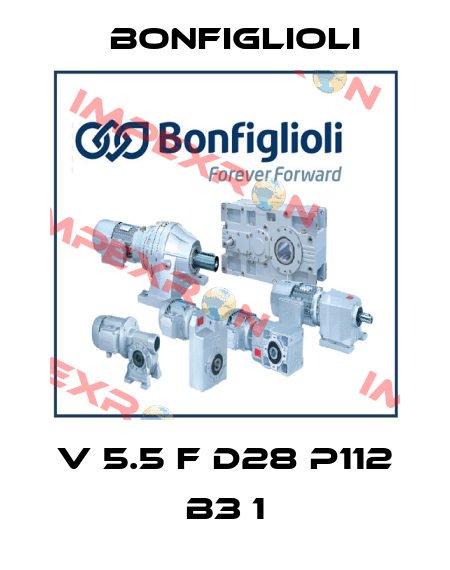 V 5.5 F D28 P112 B3 1 Bonfiglioli