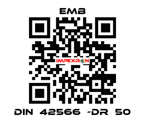 DIN  42566  -DR  50 Emb