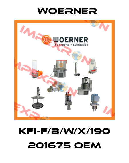 KFI-F/B/W/X/190 201675 oem Woerner