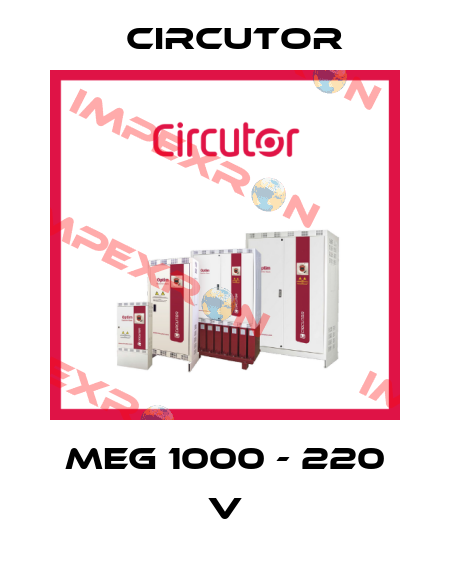 MEG 1000 - 220 V Circutor