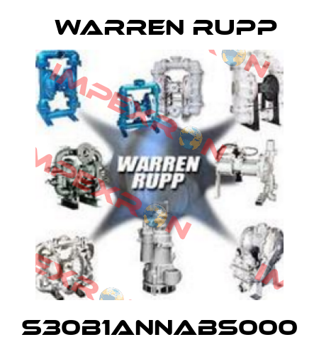 S30B1ANNABS000 Warren Rupp
