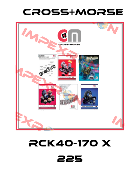RCK40-170 x 225 Cross+Morse