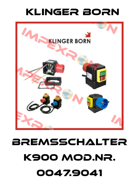 Bremsschalter K900 Mod.Nr. 0047.9041 Klinger Born