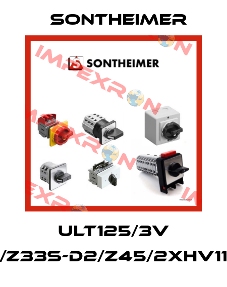 ULT125/3V /Z33S-D2/Z45/2xHV11 Sontheimer