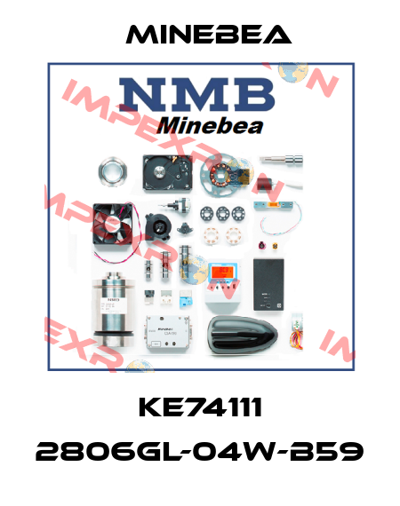 KE74111 2806GL-04W-B59 Minebea