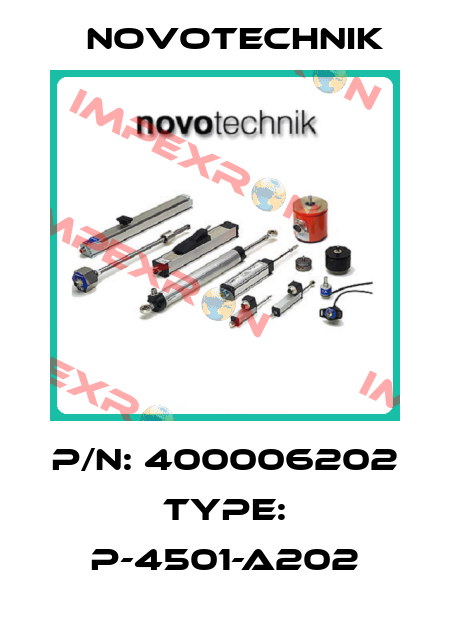 P/N: 400006202 Type: P-4501-A202 Novotechnik