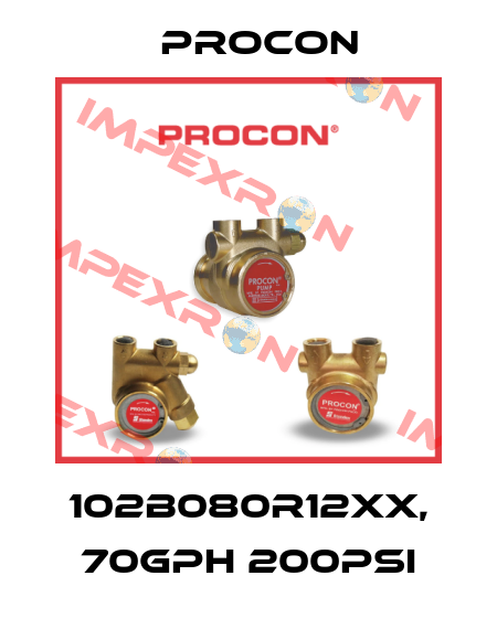 102B080R12XX, 70gph 200psi Procon