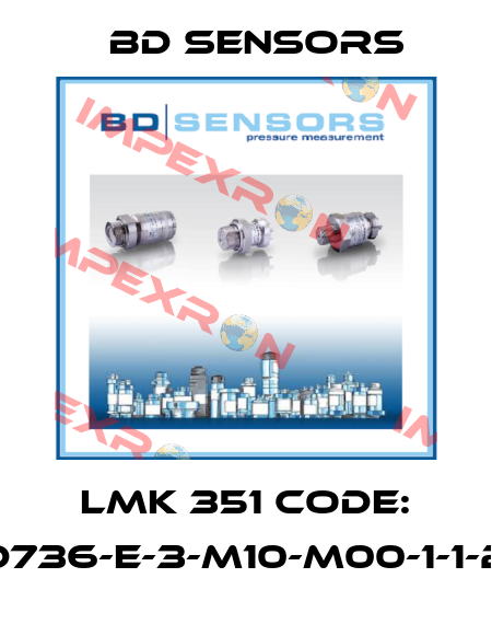 LMK 351 Code: 470-D736-E-3-M10-M00-1-1-2-000 Bd Sensors