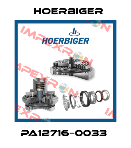 PA12716−0033  Hoerbiger