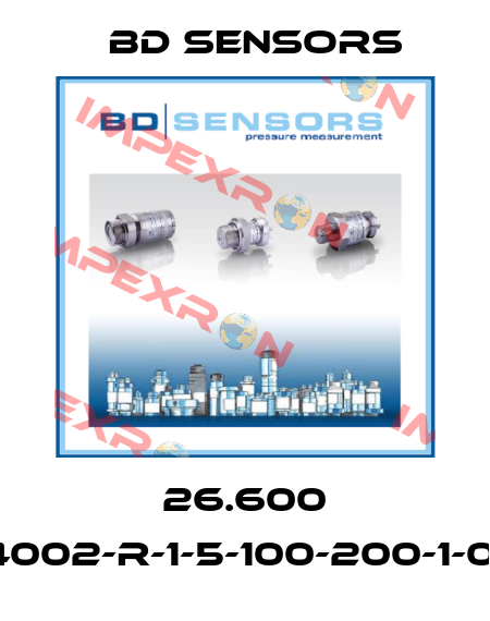 26.600 G-4002-R-1-5-100-200-1-000 Bd Sensors