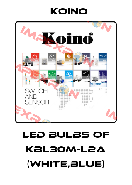 LED bulbs of KBL30M-L2A (White,Blue) Koino