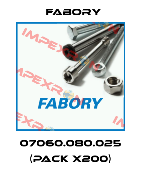 07060.080.025 (pack x200) Fabory
