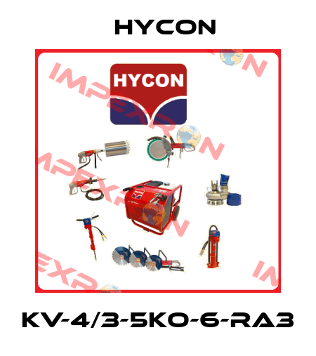 KV-4/3-5KO-6-RA3 Hycon