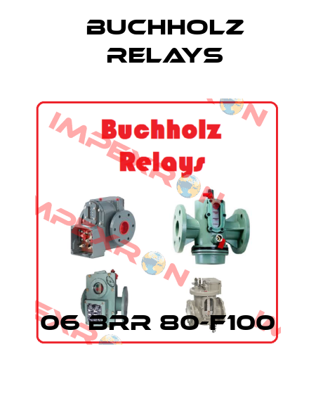 06 BRR 80-F100 Buchholz Relays