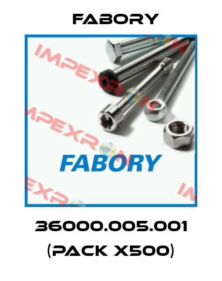 36000.005.001 (pack x500) Fabory