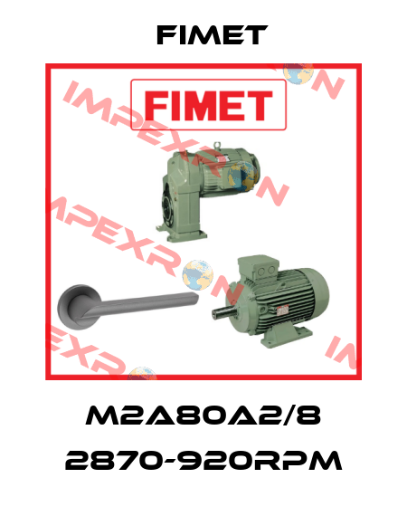 M2A80A2/8 2870-920rpm Fimet