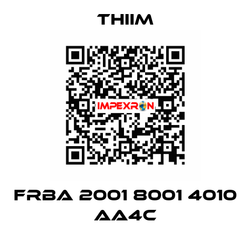 FRBA 2001 8001 4010 AA4C Thiim