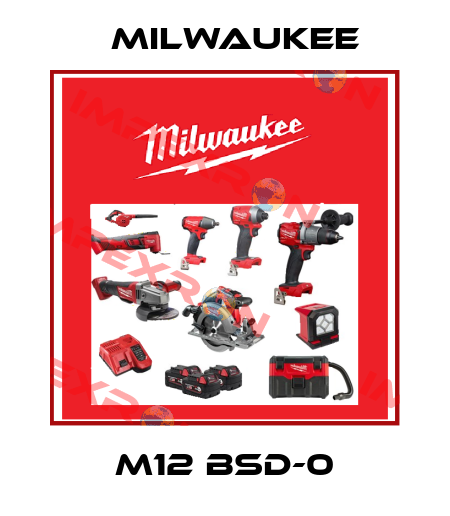 M12 BSD-0 Milwaukee