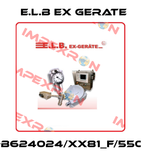 F-B624024/XX81_F/5500 E.L.B Ex Gerate