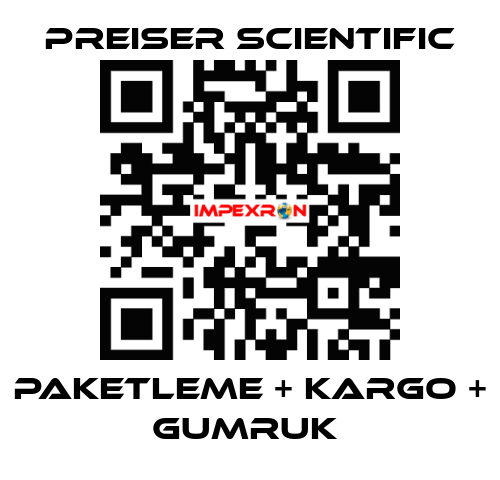 PAKETLEME + KARGO + GUMRUK  Preiser Scientific