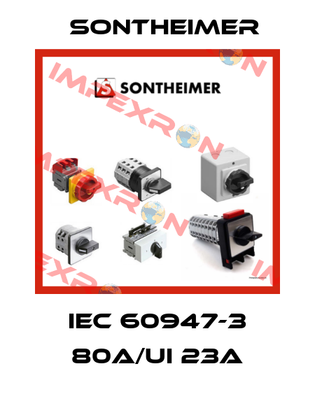 IEC 60947-3 80A/Ui 23A Sontheimer