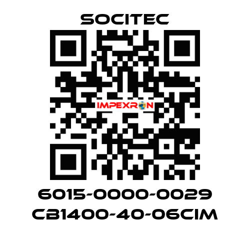 6015-0000-0029 CB1400-40-06CIM Socitec