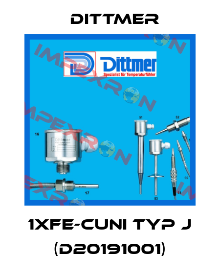 1xFe-CuNi Typ J (D20191001) Dittmer