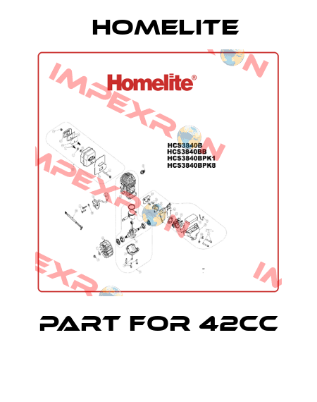 part for 42CC  Homelite