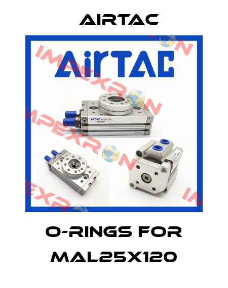 o-rings for MAL25X120 Airtac