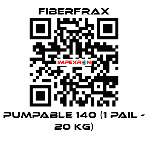 PUMPABLE 140 (1 pail - 20 kg) Fiberfrax
