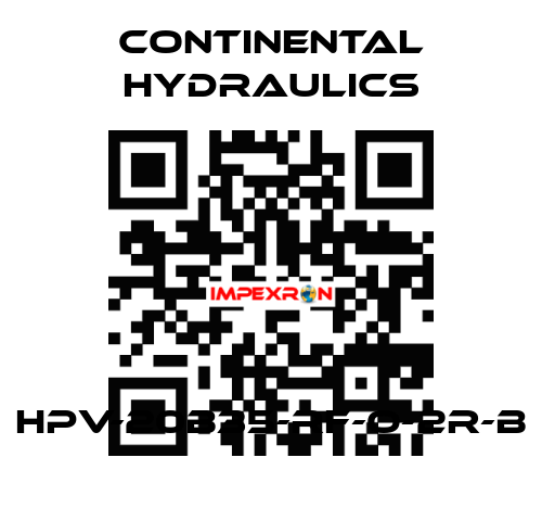 HPV-20B35-RF-O-2R-B Continental Hydraulics