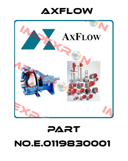 PART NO.E.0119830001  Axflow
