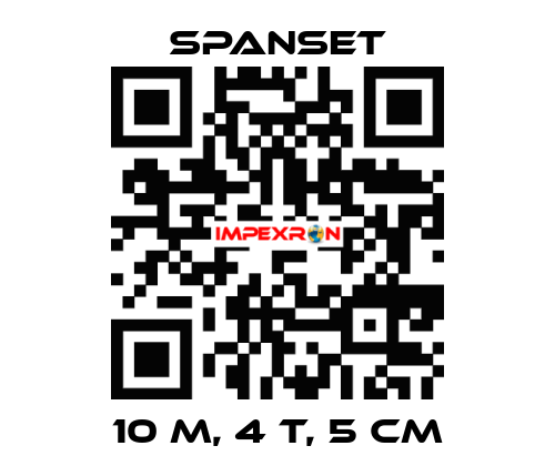10 M, 4 t, 5 cm SpanSet