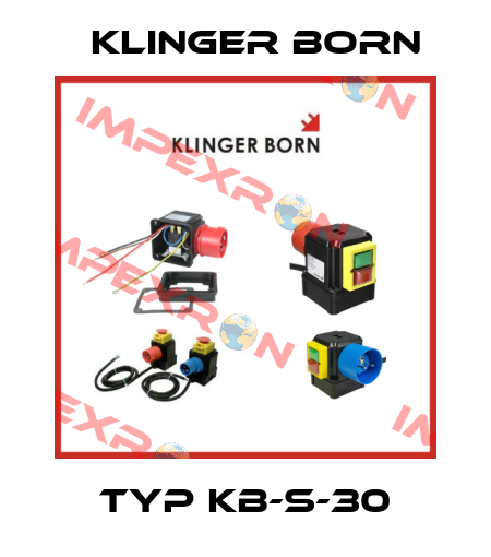 Typ KB-S-30 Klinger Born