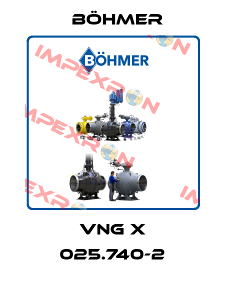 VNG X 025.740-2 Böhmer